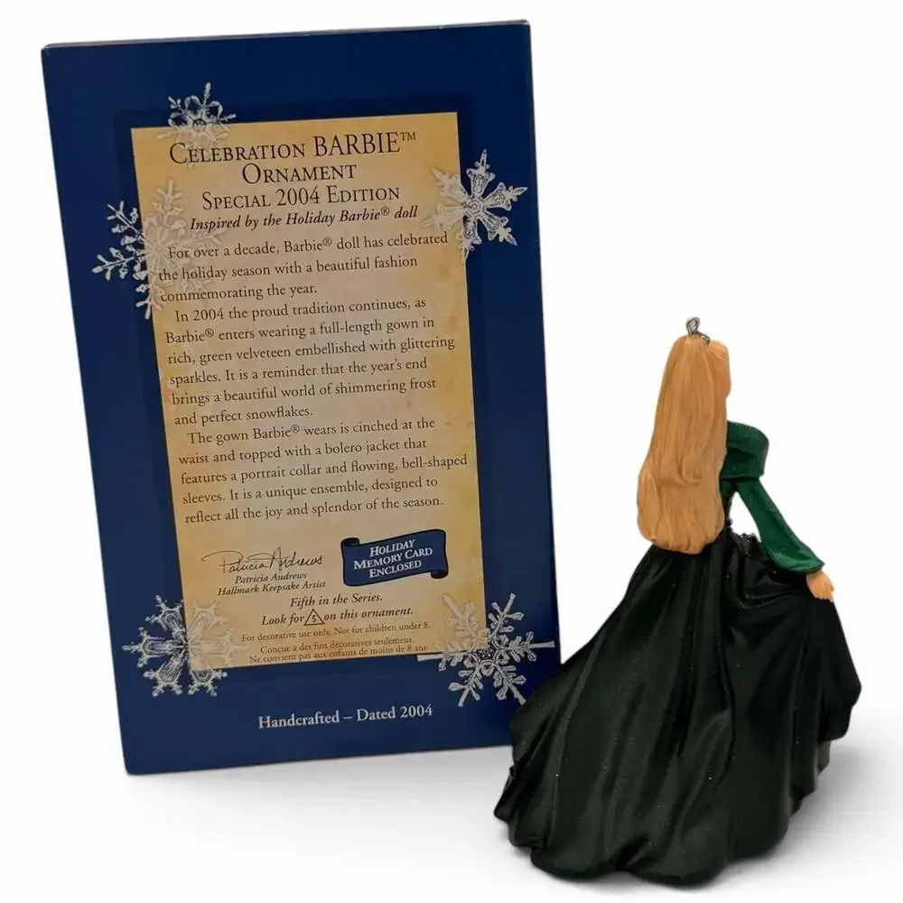 Hallmark Keepsake Ornament Celebration Barbie Special 2004 Edition